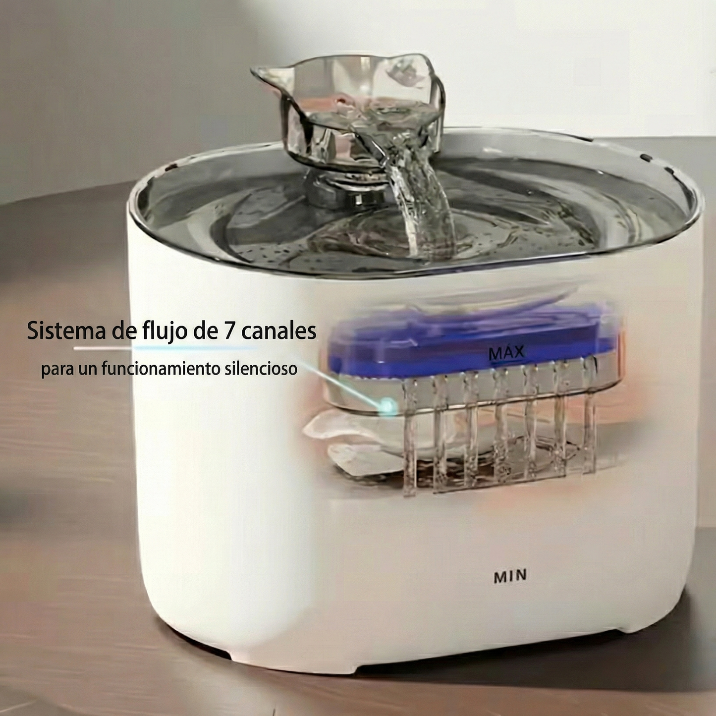 AquaPets Bebedero con Filtro de Agua